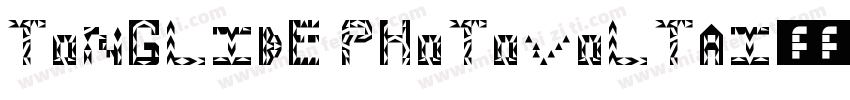 TONGLIDE PHOTOVOLTAI字体转换
